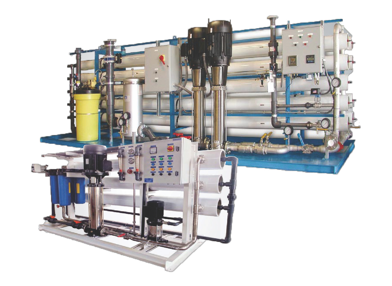 Supply, installation and maintenance of desalination plants